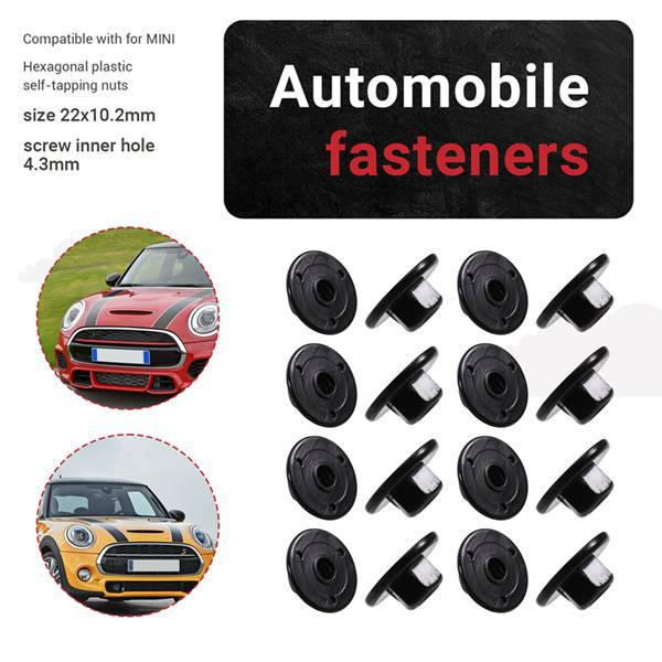 50 BMW-Mutterklammern (07147169847)