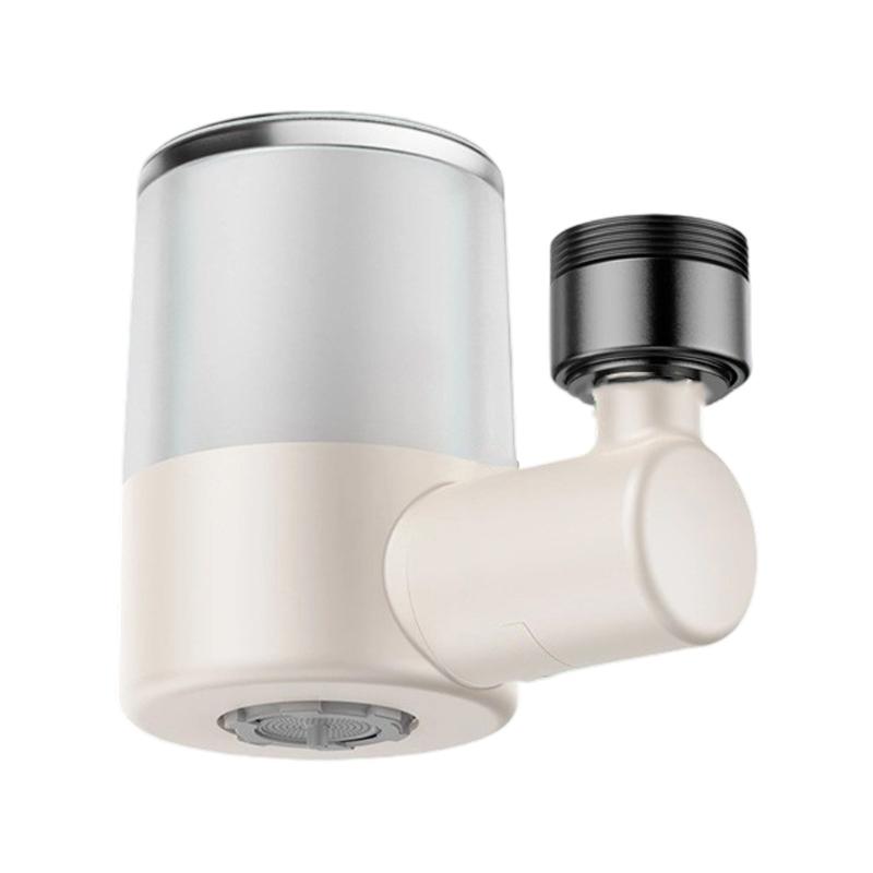 Kitchen Bathroom Faucet Filter Extenders 360 Swivels Aerator Filtration Copper Cores Accessory With 15 16Inch Sink
