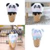 Cute And Adorable Cone Panda Keychain Plush Toy Bag Pendant