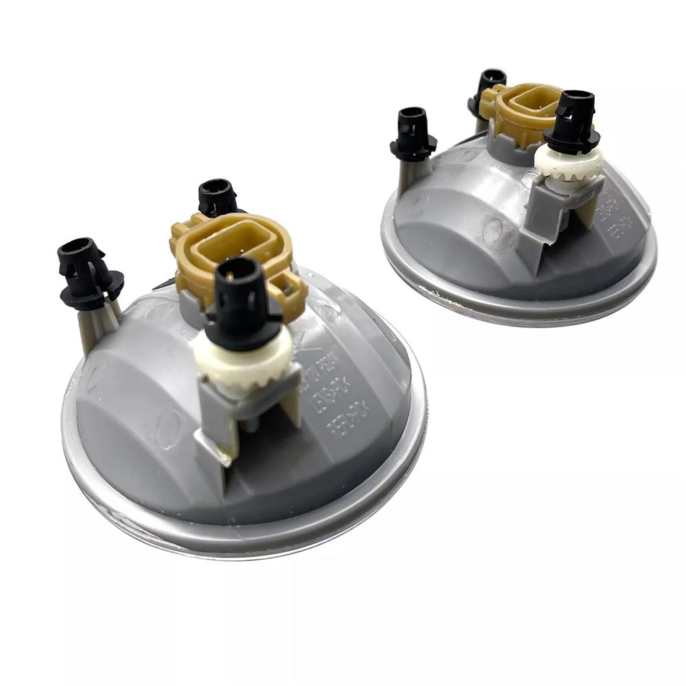 1 Pair 12V Left+Right Bumper Fog Light Lamps For Jeep Patriot 2011-2017 13461514