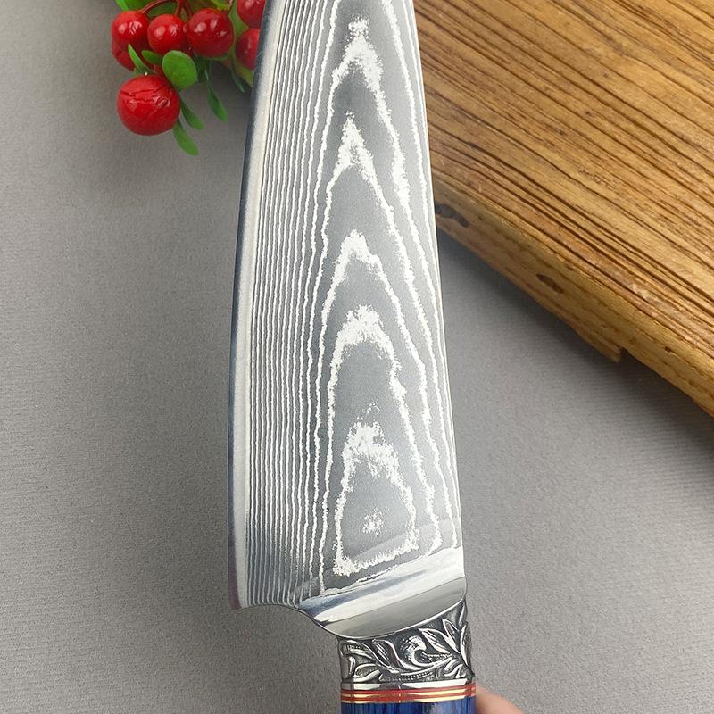 67Layer Damascus Steel Chef Knife Razor Sharp VG10 Home Kitchen Gyuto Slicing Meat Salmon Fish Vegetable Knives