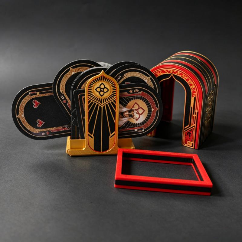 Delta Force Asala Poker Card Box 3D Model Toy Figure