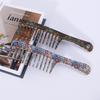 1pc Mandala Themed Wide Toothed Comb - Anti Tangling, Anti-static Without Hair Sticking, Comfortable Ergonomic Handle Grip