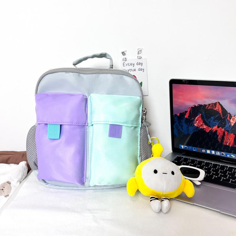 New Colorful Children's Backpack For Boys And Girls Durable Canvas Design For Ages 3 To 6