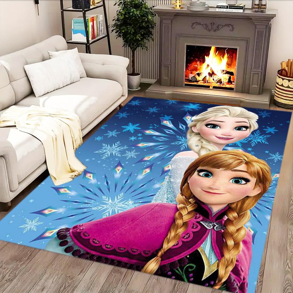 Frozen Adventure rug for Living Room, Bedroom, Study Room, Hallway Decoration, Perfect for Home Decoration or Holiday Gifts