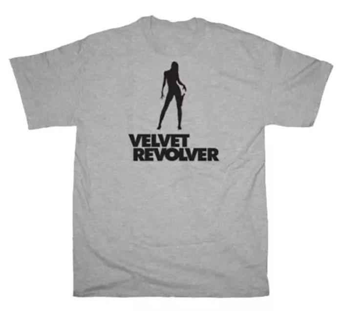 Collection Velvet Revolver Band Tour Gift For Fan S to 5XL Gray T-shirt MA742 XXL