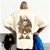 Dragon Ball Anime Mens Short Sleeved Tshirt 2026 Summer Y2k Street Dress Pattern Pure Cotton Tshirt Fitness Sports Top