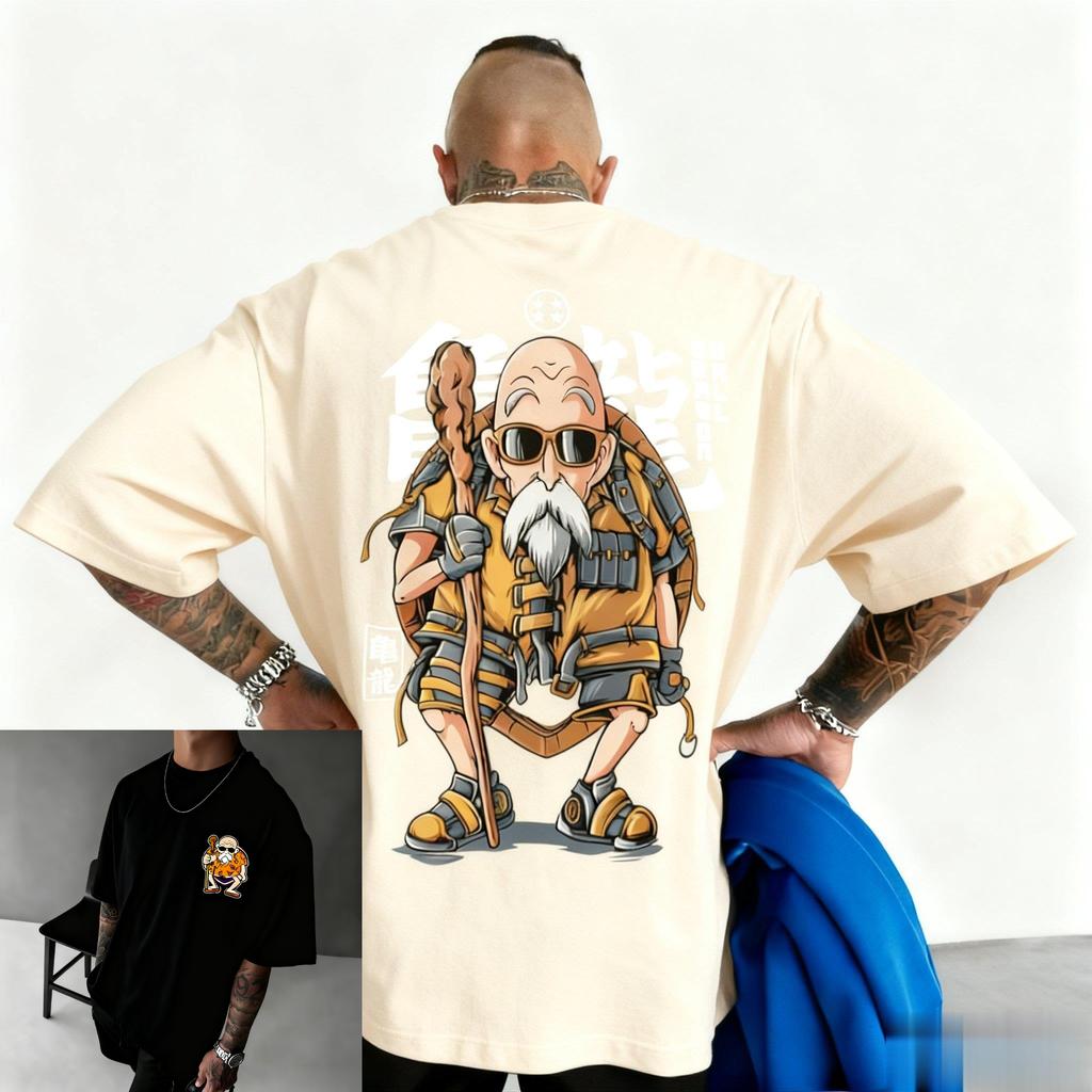 Dragon Ball Anime Mens Short Sleeved Tshirt 2026 Summer Y2k Street Dress Pattern Pure Cotton Tshirt Fitness Sports Top