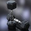 BaoFu Hex Rubber-Coated Dumbbell