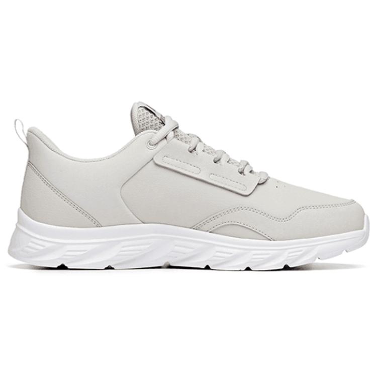 Anta Running Collection Casual Cushioning Slip Resistant Abrasion Resistant Low Top Running Shoes Men's Shade 1 Gray 912045524-3