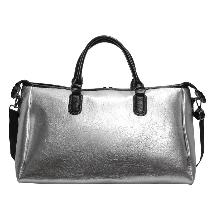 PU Waterproof, Simple and Fashionable, Large-capacity Portable Commuting Luggage Bag for Business Trips, Outdoor Play and Sports Storage Luggage Bag