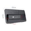 InnoWave Car Sun Visor Pocket Compatible with Car Storage Leather Storage Black Harrier, Bag, Multi-Function Pocket, Holder,