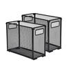 Mesh Metal Office Filing Crate Detachable Document Tray Portable File Holder Organizer  Home