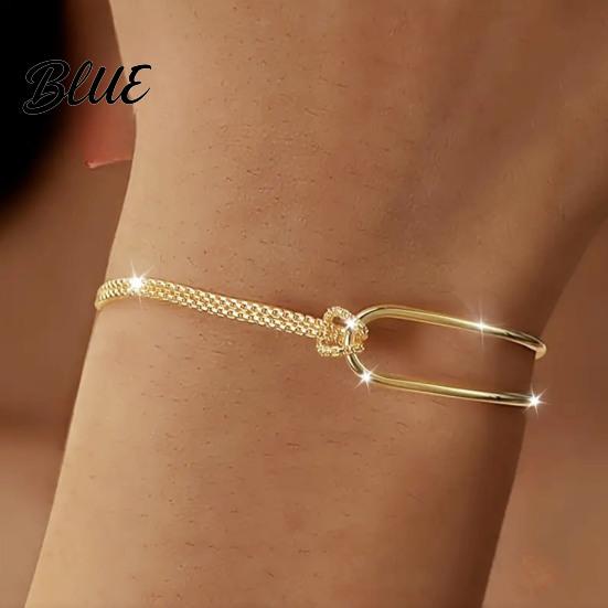Adjustable Friendship Bracelet Knot Chain Half Snake Dainty Love Safe