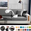 Waterproof Elastic Pu Leather Sofa Cushion Cover Sofa Seat Slipcover Backrest Cover Easy Clean Sofa Protector For Pets Kids