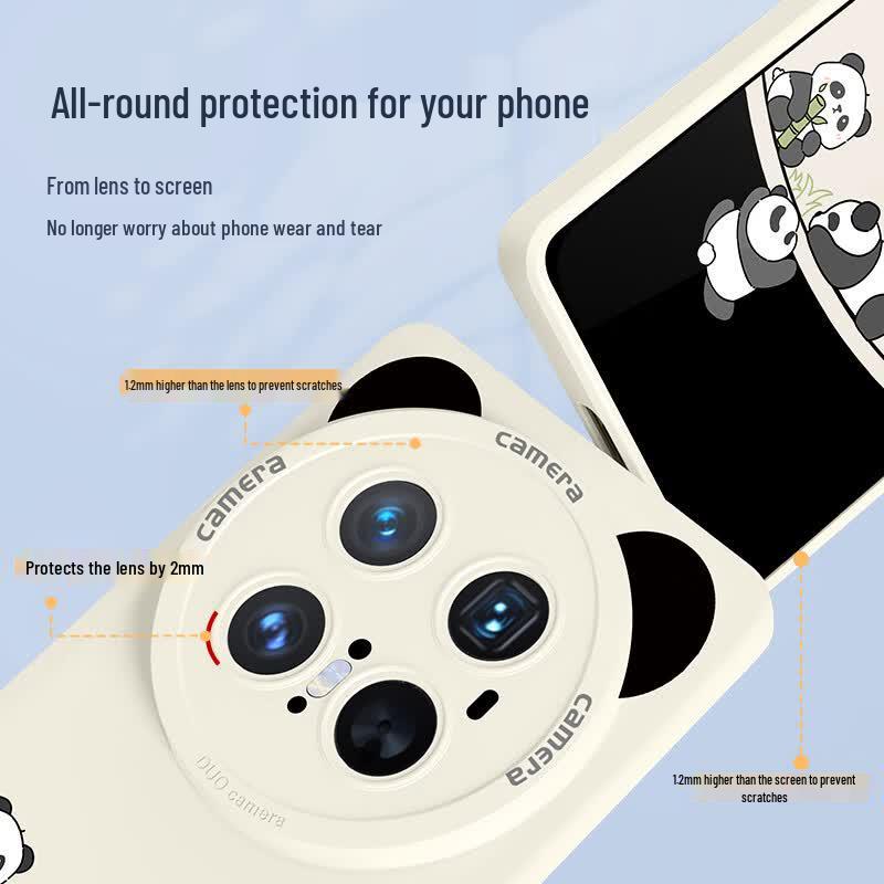 Huawei Mate70 Pro/Pro+ Panda Painted Phone Case