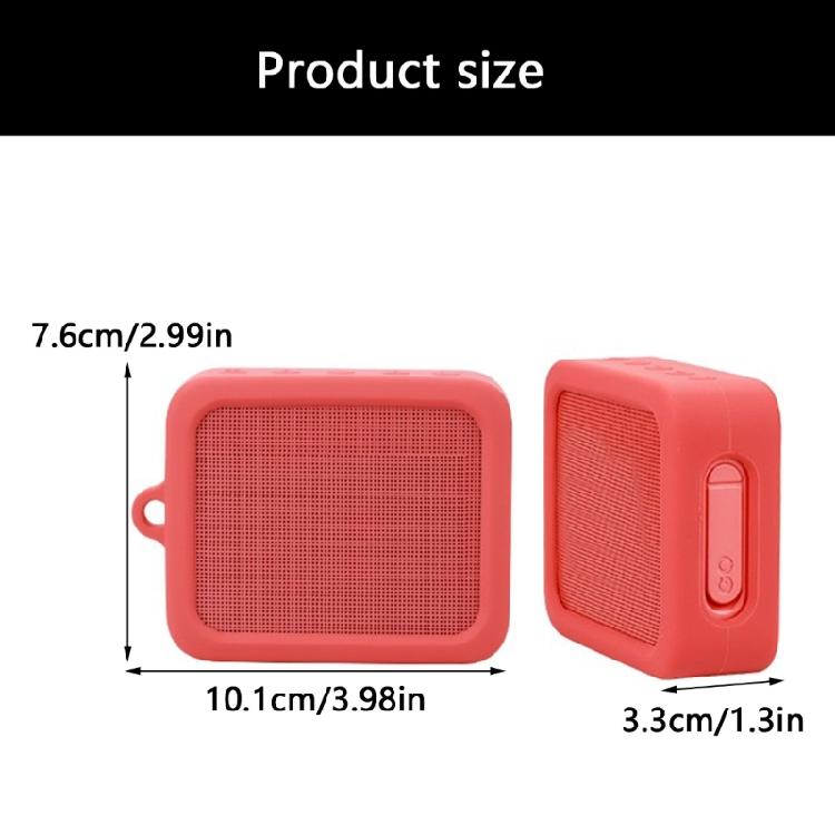 Veerkrachtige Siliconen Beschermer voor GO ESSENTIAL 2 Draagbare Geluidssystemen Knoptoegang En Valbescherming