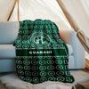 1PC Football Club Emblem Printed Soft Flannel Blanket Throw for Adult Bedroom Living Room Sofa Camping Travel Fan gifts Christmas Gifts