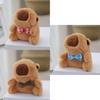 Adorable Capybara Plush Keychain Toy Cute Pp Cotton Stuffed Animal Doll Backpack Charm
