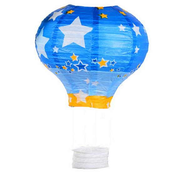 Children's Cartoon Hot Air Balloon Paper Lantern for Weddings and Kindergarten Decorations