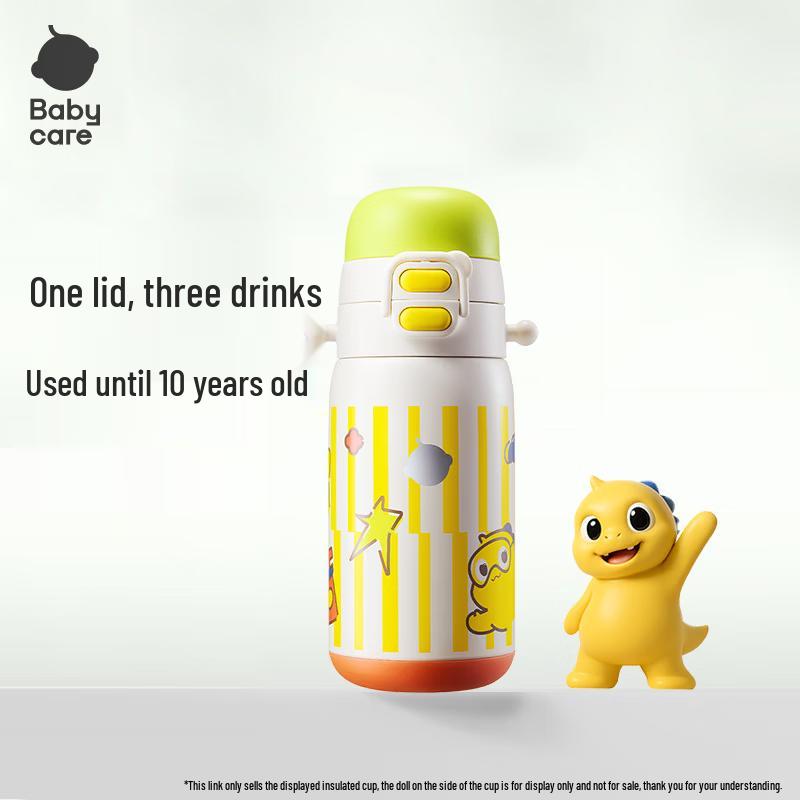 babycare 316L Stainless Steel Kids Insulated Straw Bottle