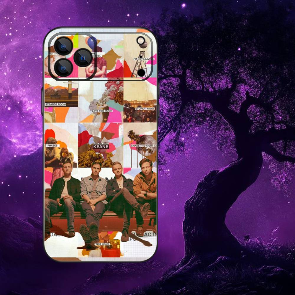 

Music Band K-KEANE Phone Case For iPhone 17,16,15,14,13,12,11,Pro,Max,Plus,E,Air,Mini Protective TPU Cover iPhone15promax