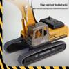 High-Quality 360-Degree Excavator Model Toy Car Simulation Ornament