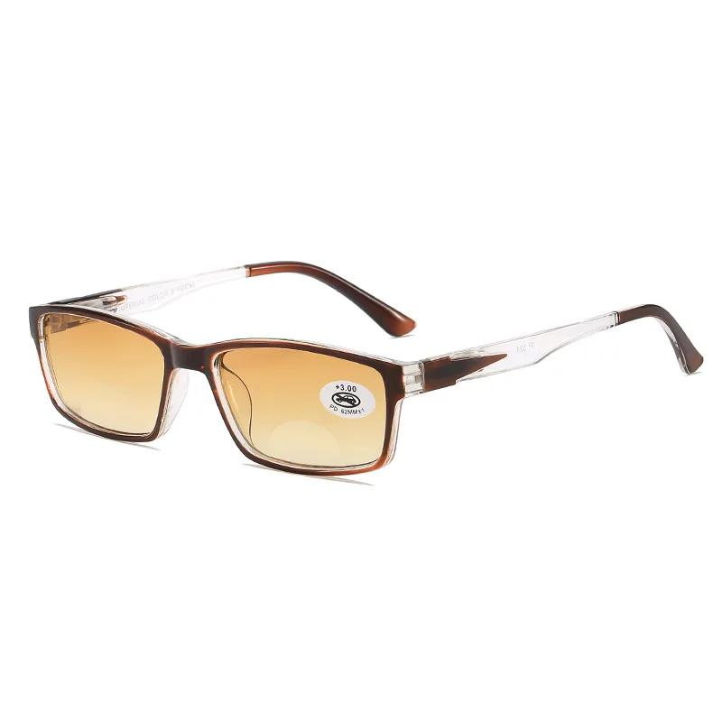 

Dual Light Glasses Women Walking Reading Newspapers Presbyopia Farsightedness Anti Blue Light Eyewear Men Reading Glasses +1 +1.5 +2.0 +400