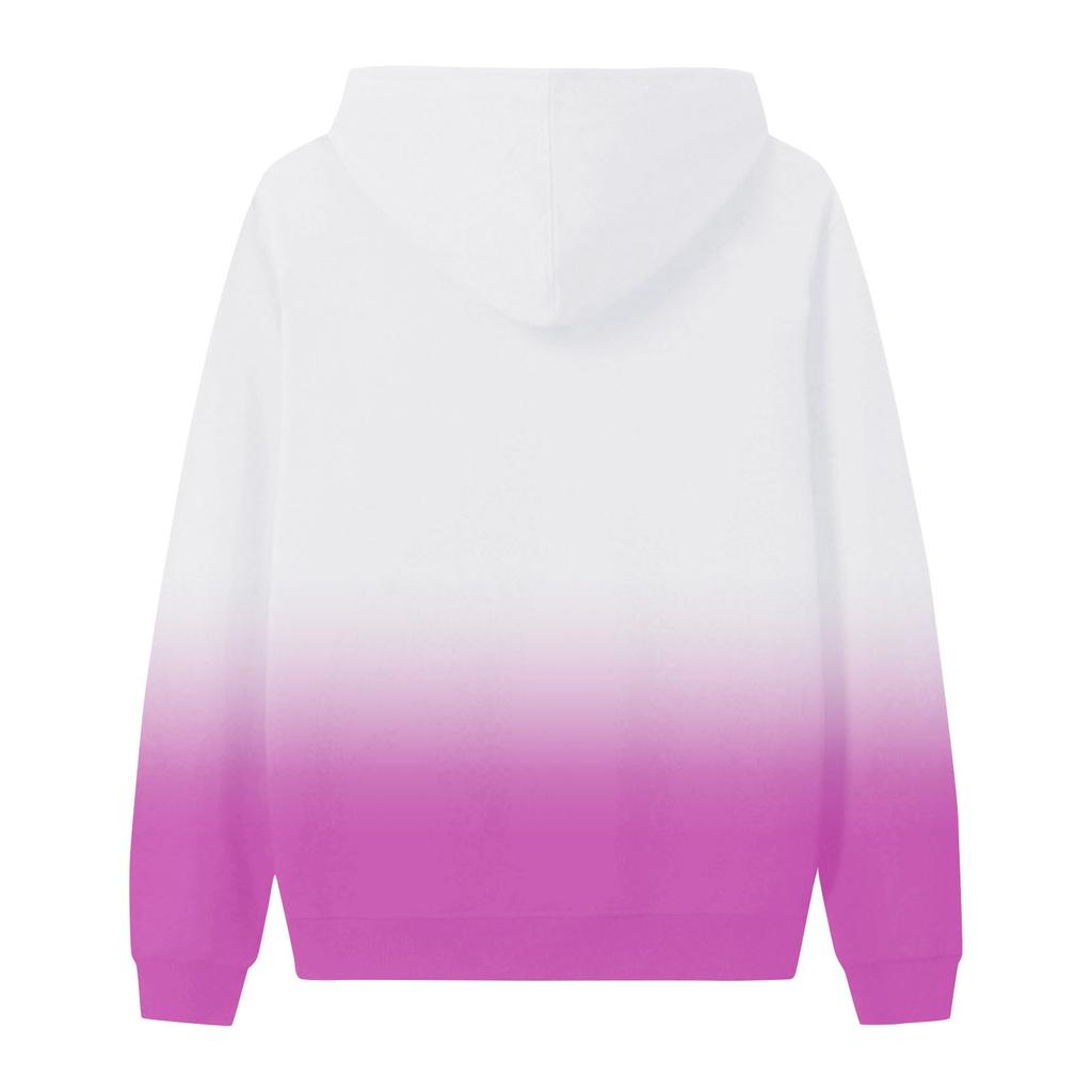 Damen Casual Fashion Print Bequemes Langarm-Pullover-Kapuzenoberteil