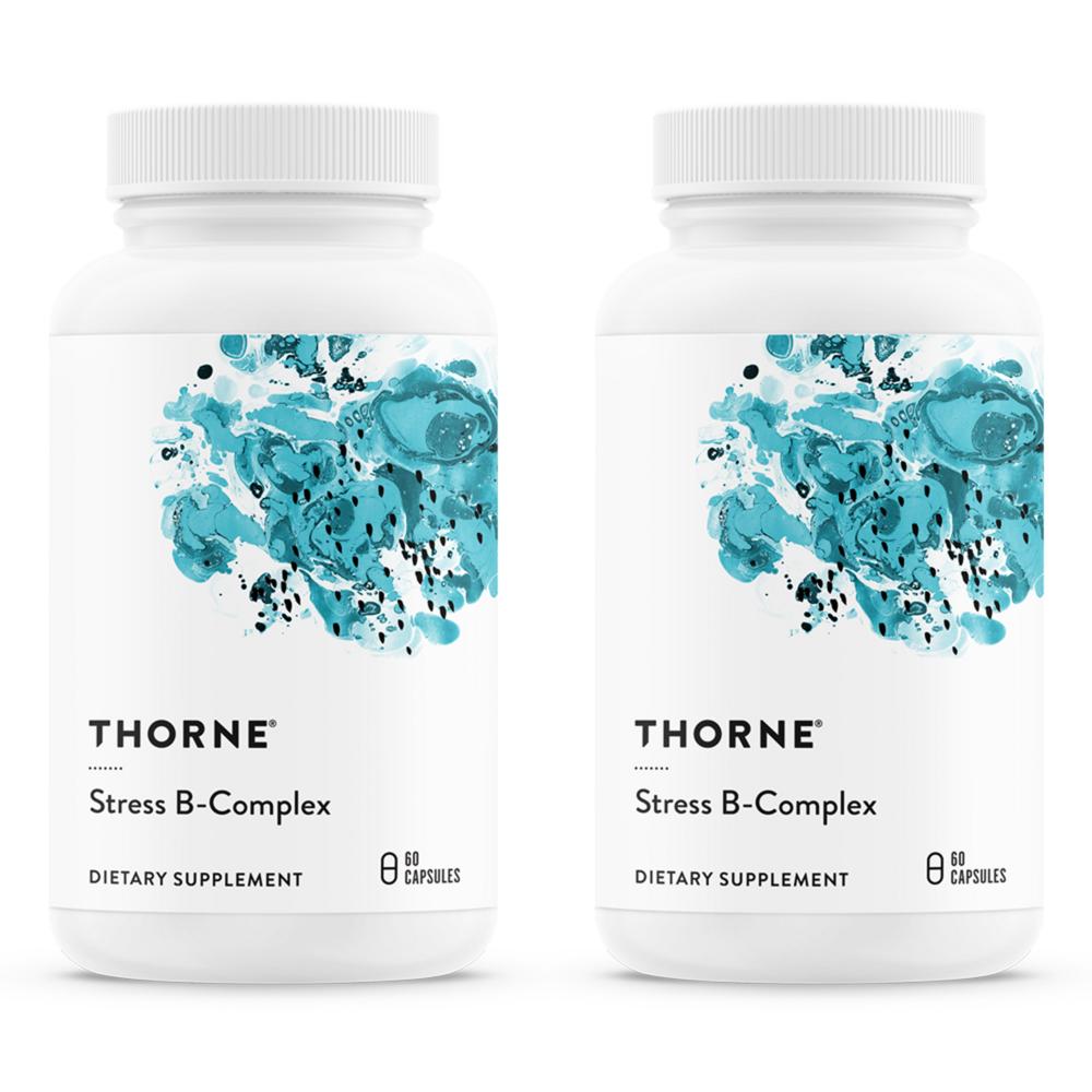 Thorne Research Stress B Complex Capsules 60 Tablets 2 pcs