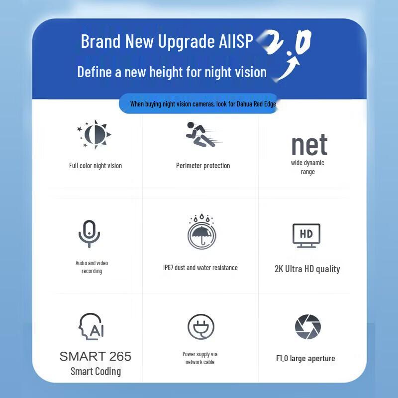 

Dahua 4MP Full-Color Starlight POE Bullet Camera