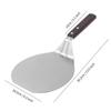 Metal Pizza Peel Pizza Spatula For Homemade Baking Pizza Spatula Stainless Steel Turning Peel Metal Pizza Paddle For Oven Baking