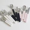 Mood Stainless Dessert Cutlery Spoon Fork 3 Colors