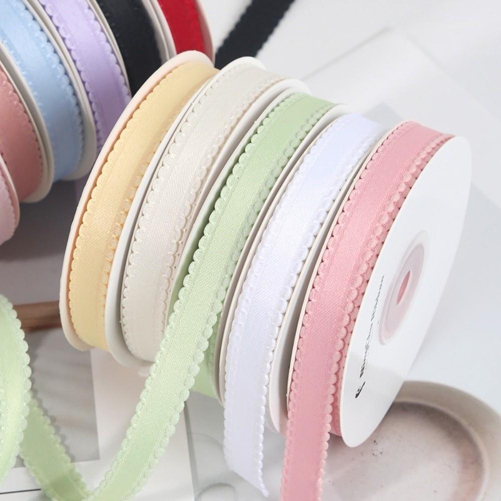 Bubble Edge Decorative Ribbon DIY Craft Wavy Edge Ribbon New Satin Ribbon Flower Bouquet Packing