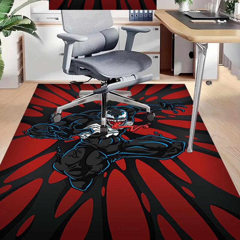 Venom Action Carpet For Playroom Bedroom Living Room Sofa Home Decorkids Game Area Rug Nonslip Floor Mat