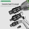 Heavy Duty Chrome Moly Steel Socket Adapter for 1/2 to 3/4-inch or 1-inch Ratchet Wrenches