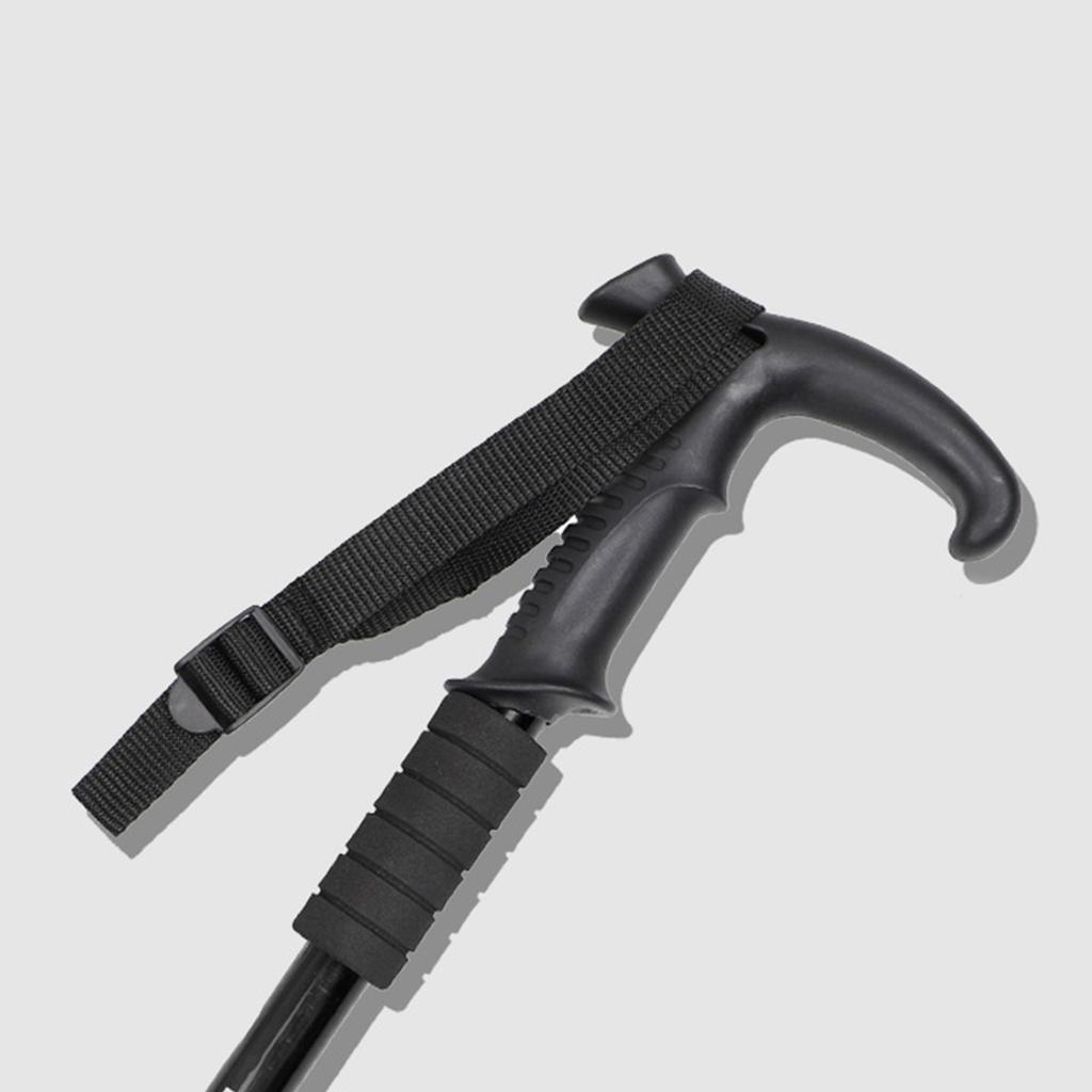 Versatiles Aluminum Walking Stick Light Weight Regulable Camping Stick for Long Outdoor Activity