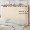 1 Stück All-inclusive Jacquard Bettkopfteilbezug Einfarbige Elastische Bettkopfteil-Schonbezug Einfarbige Bett-Rückenlehnenabdeckung Schlafzimmer