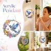 Little Bird Acrylic Hanging Ornament for Home Decor