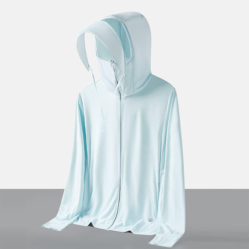 2026 UPF50+ Ice Silk Sun Protection Unisex Lightweight Breathable Summer Outdoor Clothing - Dark
