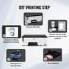 Dual XP600 A3 DTF printer T-shirt transfer printer Clothing DTF printer Hat