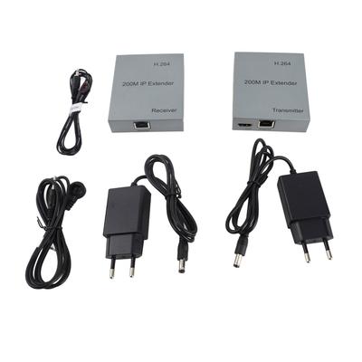200m HD Multimedia Interface IP Extender 1080P Cat5e Cat6 Cat7 Support 3D EDID Poc HD Multimedia