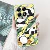 Für Xiaomi 14T Hülle 14T Pro Cover Süßer Cartoon-Panda Weiches Flüssigsilikon Stoßfest Funda Für Xiaomi 14T Pro Mi14TPro 5G Hülle