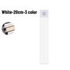 20/40cm LED Motion Sensor Cabinet Light Ultra Thin Rechargeable Night Sensor Lamp 3 Color Adjustable Induction Detector Lamp