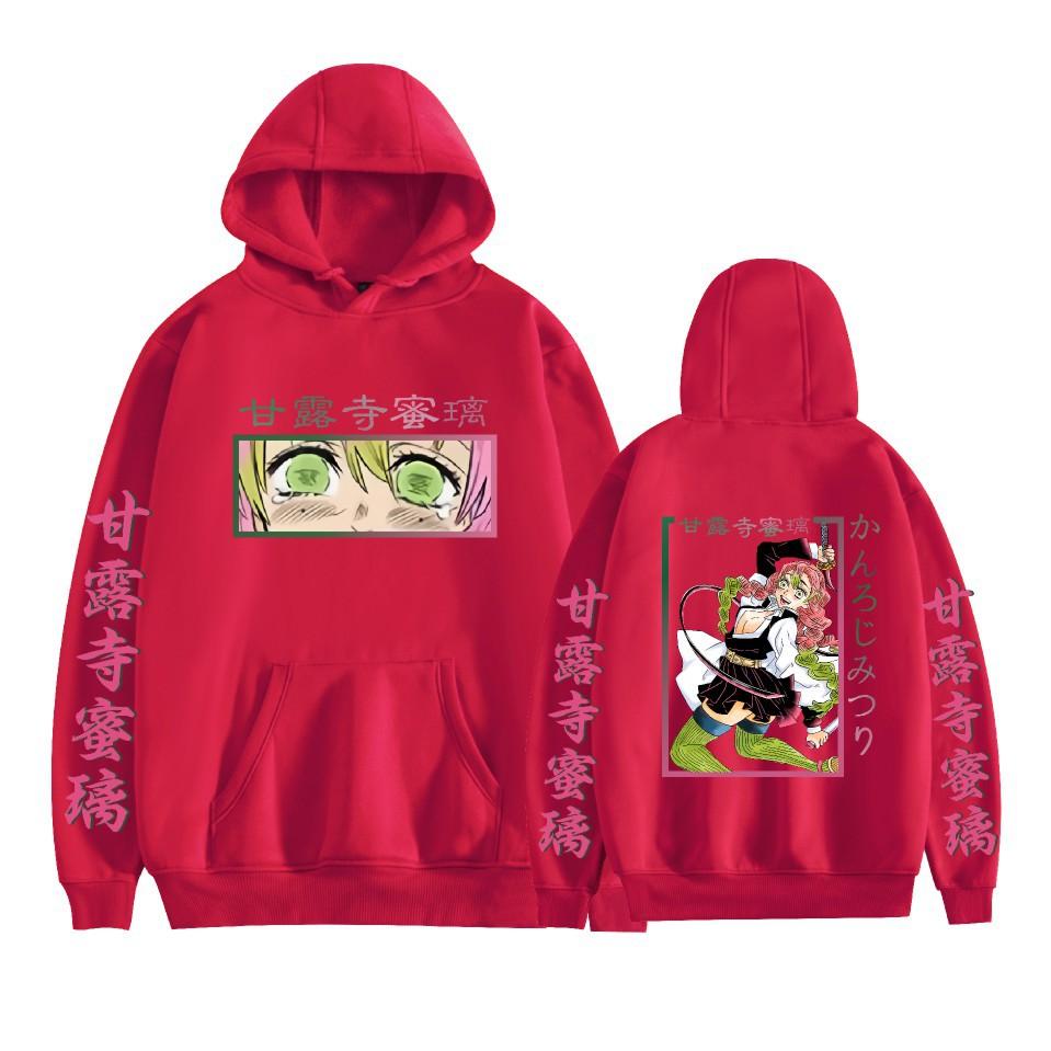 New Demon Slayer Japanese Anime Series Printed Men's Fashion Casual Hooded Long-sleeved Sweatshirt Adult Couple Pullover Top