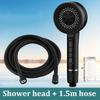 New Filter Booster Shower Head Four-speed Adjustment With Water Seal Multifunctional Home Shower Bathroom Accessories
