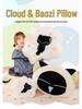 Cross-border Luo Xiaohei Plush Pillow Cushion and Office Backrest Doll Gift