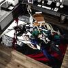 1 Stück My Hero Academia Stuhlmatte - Anime Cartoon Design Büroteppich, Rutschfester Teppich für Schreibtisch, Geeignet für Heimdekoration, Wohnzimmer, Schlafzimmer, Spielzimmer,