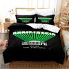 Rammstein Bettwäsche Set Einzelbett Twin Full Queen King Size Bettwäsche Set Erwachsener Kind Schlafzimmer Bettbezug Sets 3D Anime Bettlaken Set
