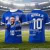 Classic Neymar Sports Commemorative Football Jersey Quick Dry Breathable Kids T Shirt For Running Soccer And Everyday Wear